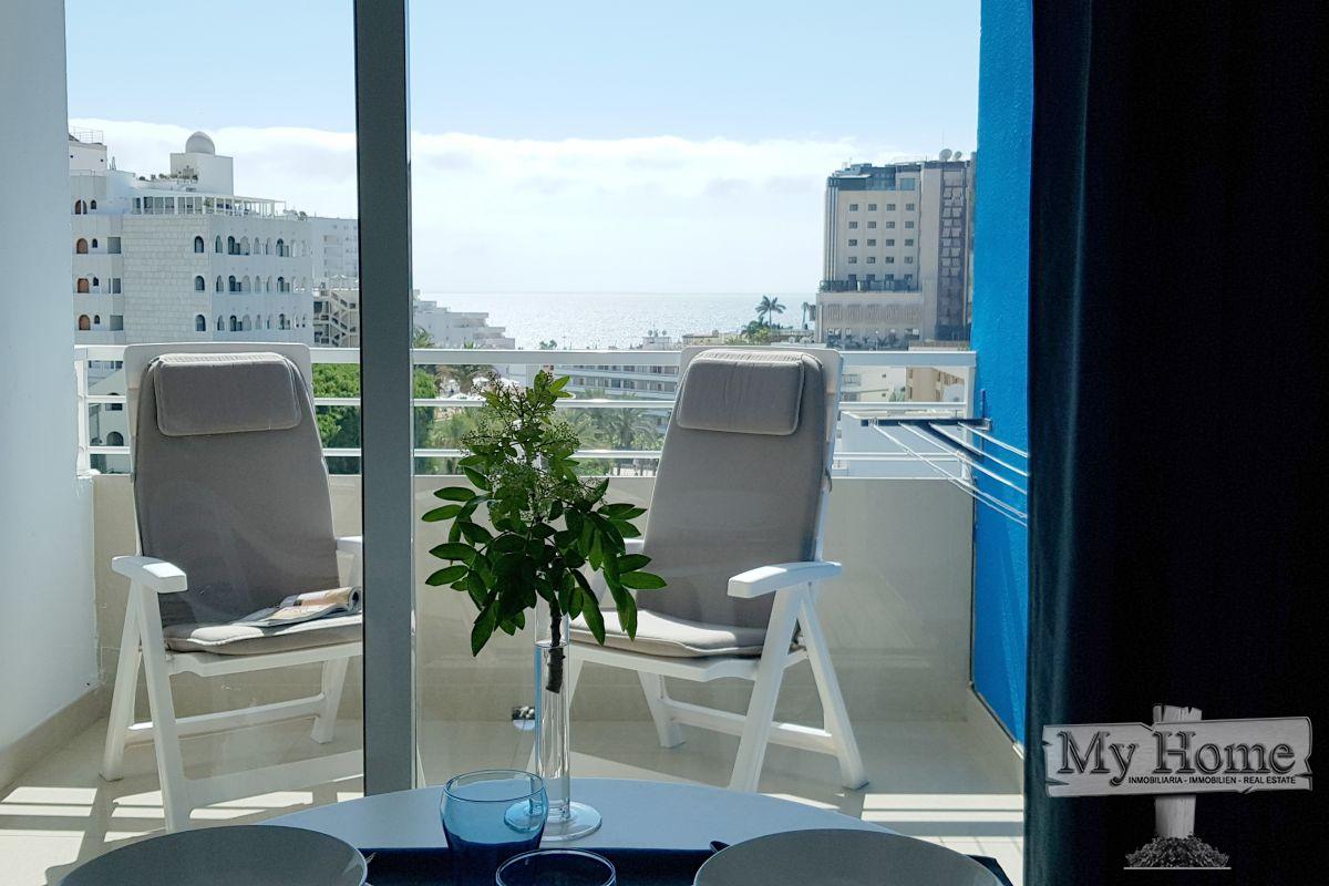  Apartamento de dos dormitorios con vistas al mar en zona céntrica y tranquila